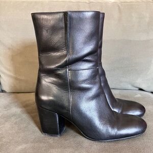 Seychelles Black Boots 8.5